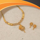 Kalpna Sales Exclusive Designer Gold  Plated Austrian Stone Necklace Set