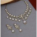 Kalpna Sales Surat Gold Plated American Diamond Necklace Set