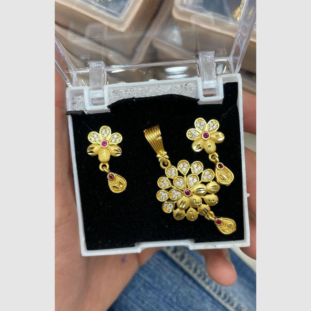 Kalpna Sales Surat Austrian Stone Pendant Set