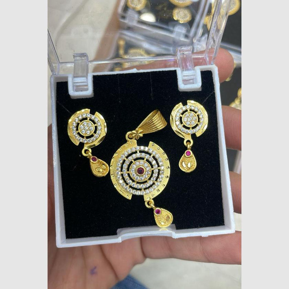 Kalpna Sales Surat Austrian Stone Pendant Set