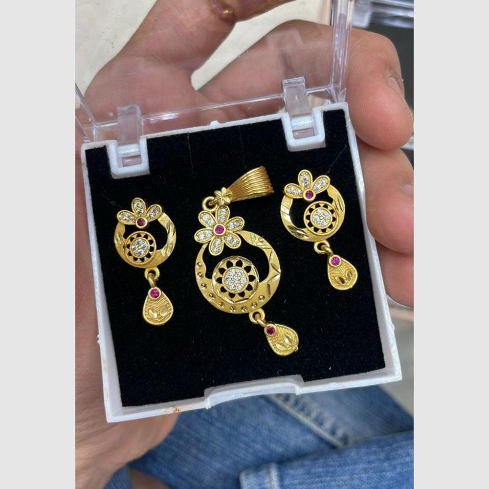 Kalpna Sales Surat Austrian Stone Pendant Set