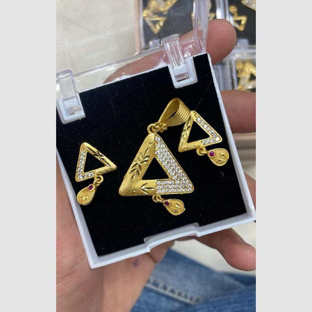 Kalpna Sales Surat Austrian Stone Pendant Set