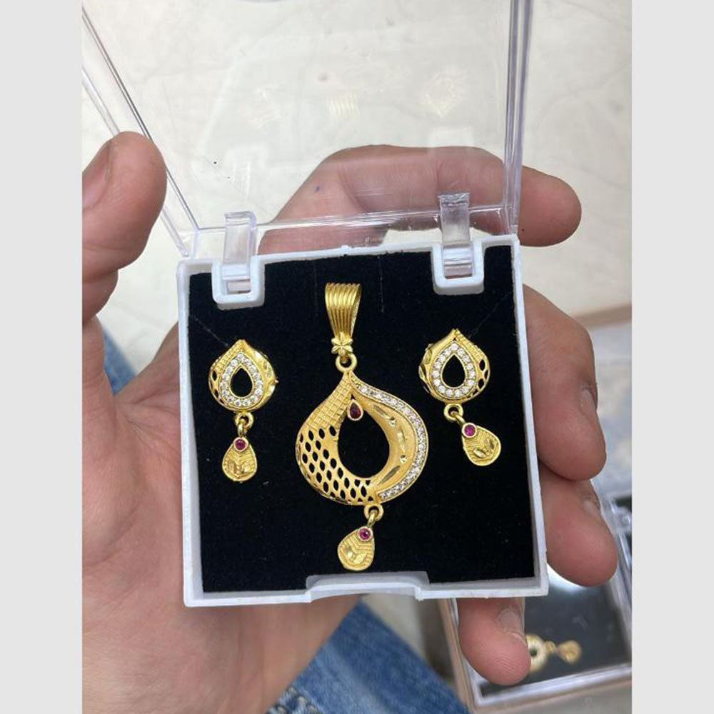 Kalpna Sales Surat Austrian Stone Pendant Set