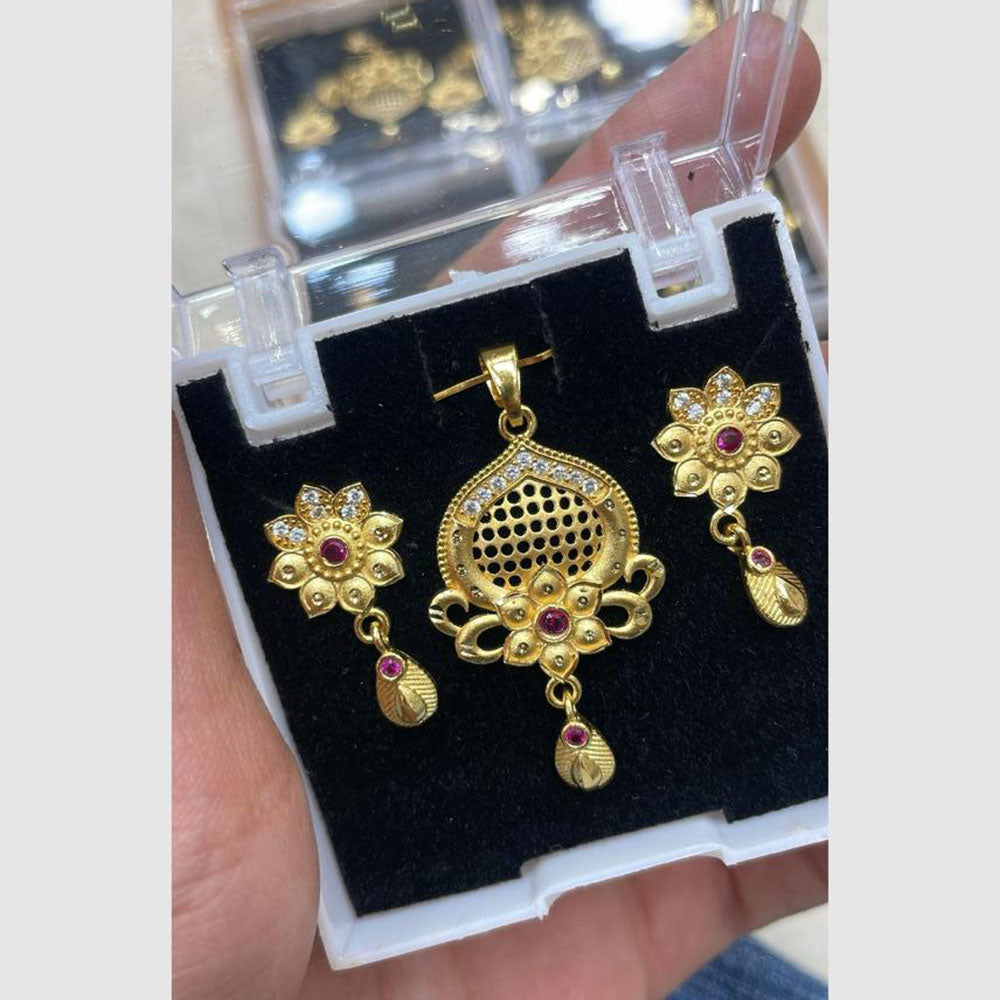 Kalpna Sales Surat Austrian Stone Pendant Set