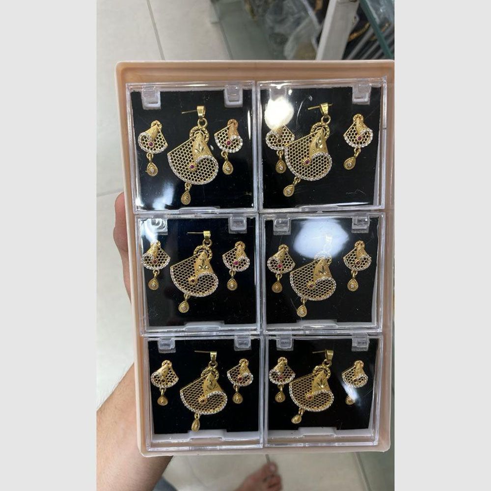 Kalpna Sales Surat Austrian Stone Pendant Set