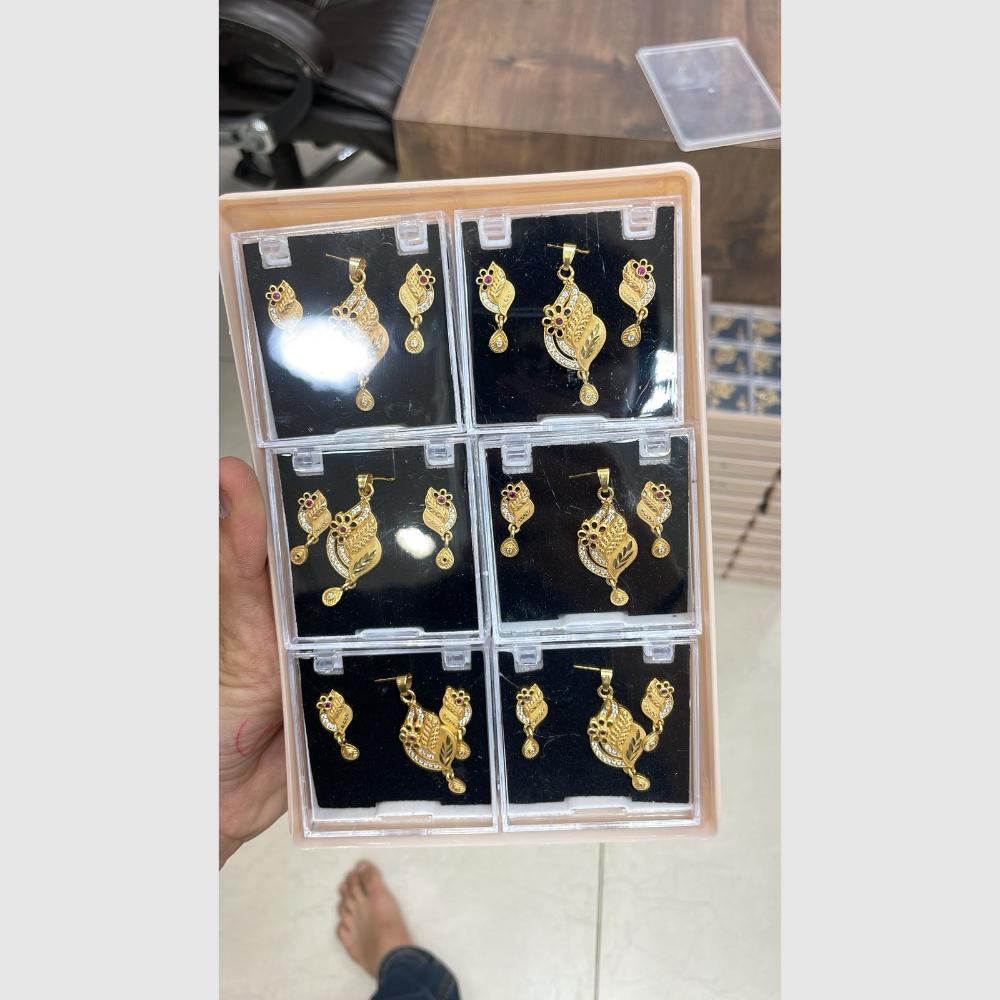 Kalpna Sales Surat Austrian Stone Pendant Set