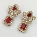 Rajwadi Collection Gold Plated Austrian Stone Dangler Earrings
