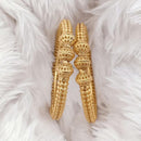 Rajwadi Collection Gold Plated Bangles Set