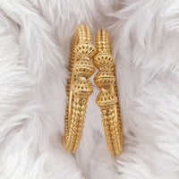 Rajwadi Collection Gold Plated Bangles Set