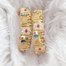 Rajwadi Collection Gold Plated Kundan Stone And Meenakari Openable Bangles Set