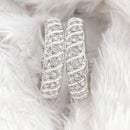 Rajwadi Collection Silver Plated Crystal Stone And Pearl Bangles Set