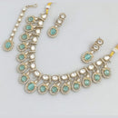 Rajwadi Collection Crystal And Austrian Stone Necklace Set