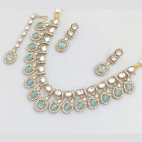 Rajwadi Collection Crystal And Austrian Stone Necklace Set