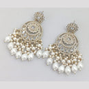 Rajwadi Collection Crystal Stone And Beads Dangler Earrings