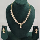 Rajwadi  Necklace Set with Authentic Polki Kundan Work Perfect for Weddings And Celebrations