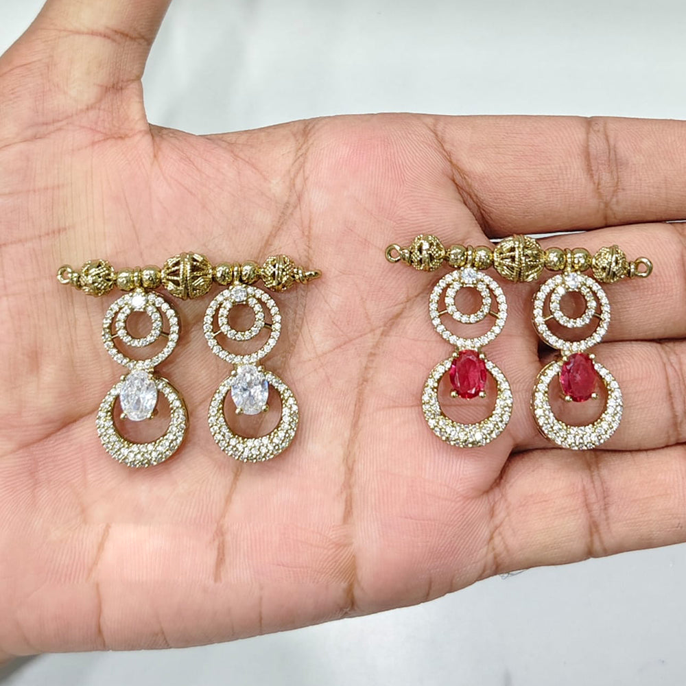 Rajwadi Collection Premium Austrian Stone Pendant