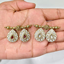 Rajwadi Collection Premium Austrian Stone Meenakari Pendant