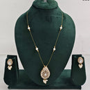 Rajwadi Collection Royal Austrian Stone And Beaded Long Necklace Set