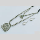 Rajwadi Collection Designer Oxidised Necklace Set