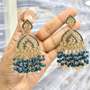 Rajwadi Collection Stylish Crystal Stone Beads Dangler Earrings 