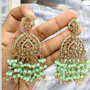 Rajwadi Collection Stylish Crystal Stone Beads Dangler Earrings