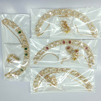 Rajwadi Collection Heritage Polki Kundan Stone Necklace Set