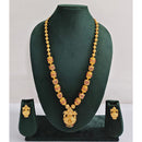 Rajwadi Collection Royal Pota Stone Long Necklace Set