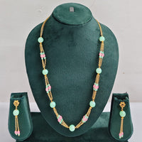 Rajwadi Collection Royal Beads Long Necklace Set