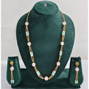 Rajwadi Collection Royal Beads Long Necklace Set