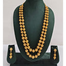 Rajwadi Collection Royal Beads Long Necklace Set