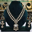 Rajwadi Collection Crystal And Austrian Stone Designer Necklace Set