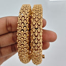 Rajwadi Collection High Gold Plated Traditional Openable Bangles Set 