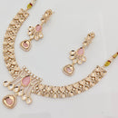 Rajwadi Collection Premium Polki Kundan Stone Necklace Set