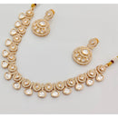 Rajwadi Collection Premium Polki Kundan Stone Necklace Set