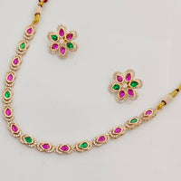 Rajwadi Collection Royal Polki Kundan Stone Designer Necklace Set