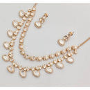 Rajwadi Collection Royal Polki Kundan Stone Designer Necklace Set