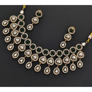 Rajwadi Collection Eternia Pota Stone And Crystal Necklace Set