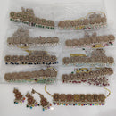 Rajwadi Collection Traditional Pota Stone And Pearls Choker Necklace Set