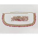 Rajwadi Collection Royal Pota Stone And Pearls Traditional Kamarband