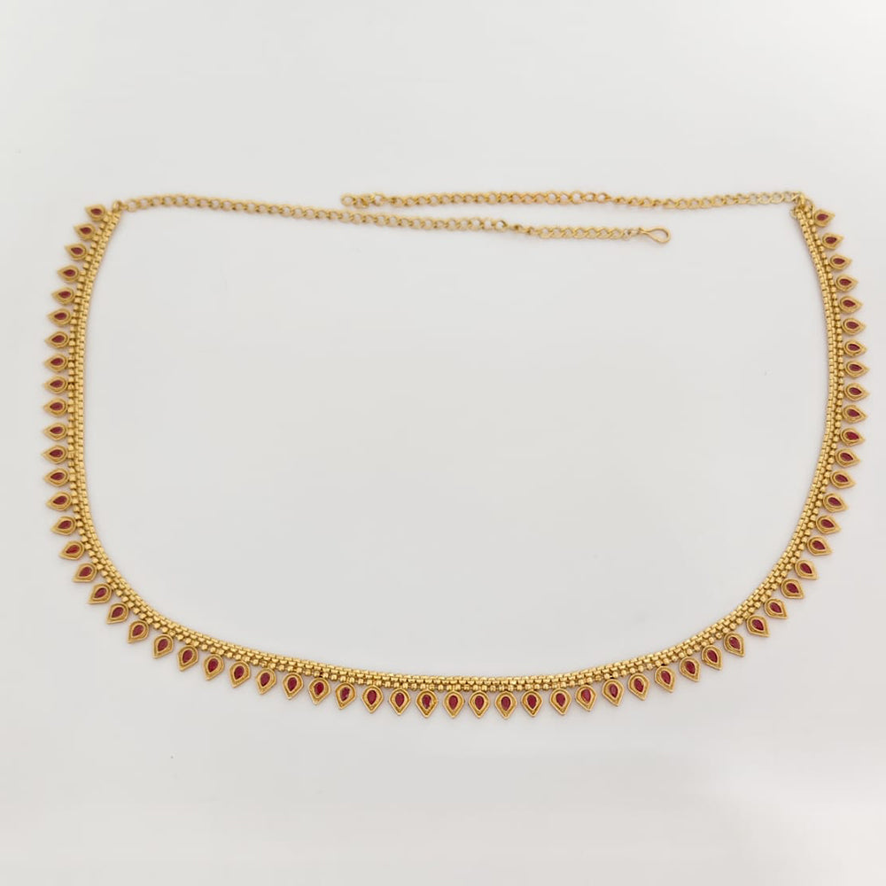 Rajwadi Collection Royal Pota Stone Traditional Kamarband