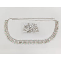 Rajwadi Collection Royal Crystal Stone And Pearl Traditional Kamarband