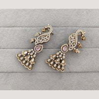 Rajwadi Collection Glamorous American Diamond (Left & Right) Ear Cuff Earrings