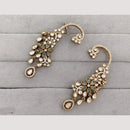 Rajwadi Collection Glamorous American Diamond (Left & Right) Ear Cuff Earrings