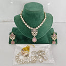 Rajwadi Collection Heritage Polki Kundan Stone Necklace Set