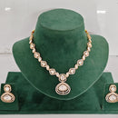 Rajwadi Collection Heritage Polki Kundan Stone Necklace Set