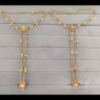 Rajwadi Collection Designer Pearl Haathphool Hand Jewellery