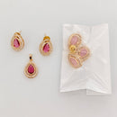 Rajwadi Collection Designer Polki Kundan Pendant Set