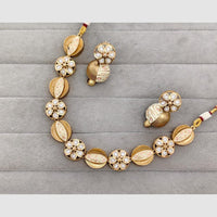 Rajwadi Collection Austrian Stone And Meenakari Statement Necklace Set