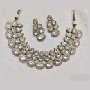 Rajwadi Collection Designer Polki Kundan Necklace Set