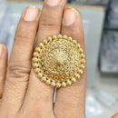 Rajwadi Collection Antique Finish Finger Ring